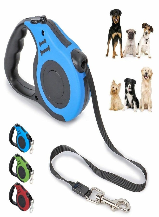 SYPM Retractable Dog Leash5 Meter for Large Dogs Up to 50 Kg Heavy Duty Leash for Pets Strong Nylon Tape, Anti-Slip Handle, Built in Spring, One-Click Brake Pause (Multy Color) - Image 3